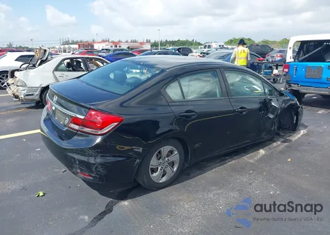 2015 Honda Civic Lx from USA, damaged, VIN 19XFB2F52FE296612